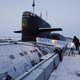The Russian Delta IV-class submarine Yekaterinburg, photographed in 2010. Photo credit: AP